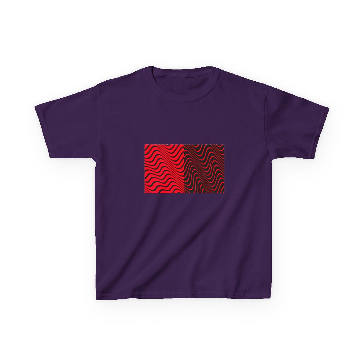 PewDiePie Wavy Pattern Kids T-Shirt - alternate angle 5, merchandise