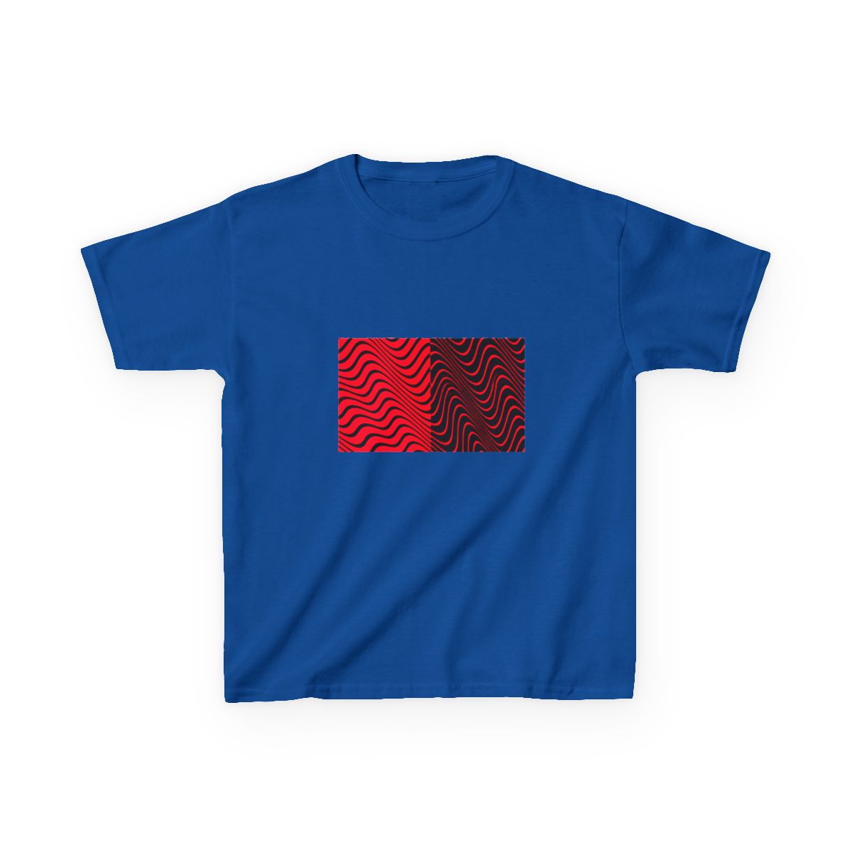 PewDiePie Wavy Pattern Kids T-Shirt - alternate angle 4, merchandise
