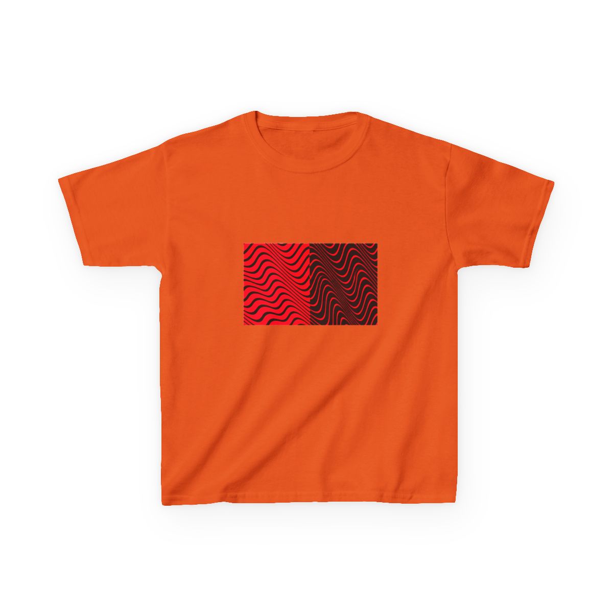PewDiePie Wavy Pattern Kids T-Shirt - alternate angle 2, merchandise