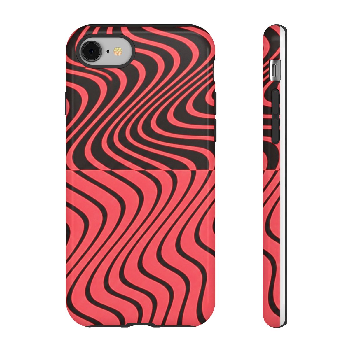 PewDiePie Wavy Pattern Phone Case - alternate angle 1, merchandise