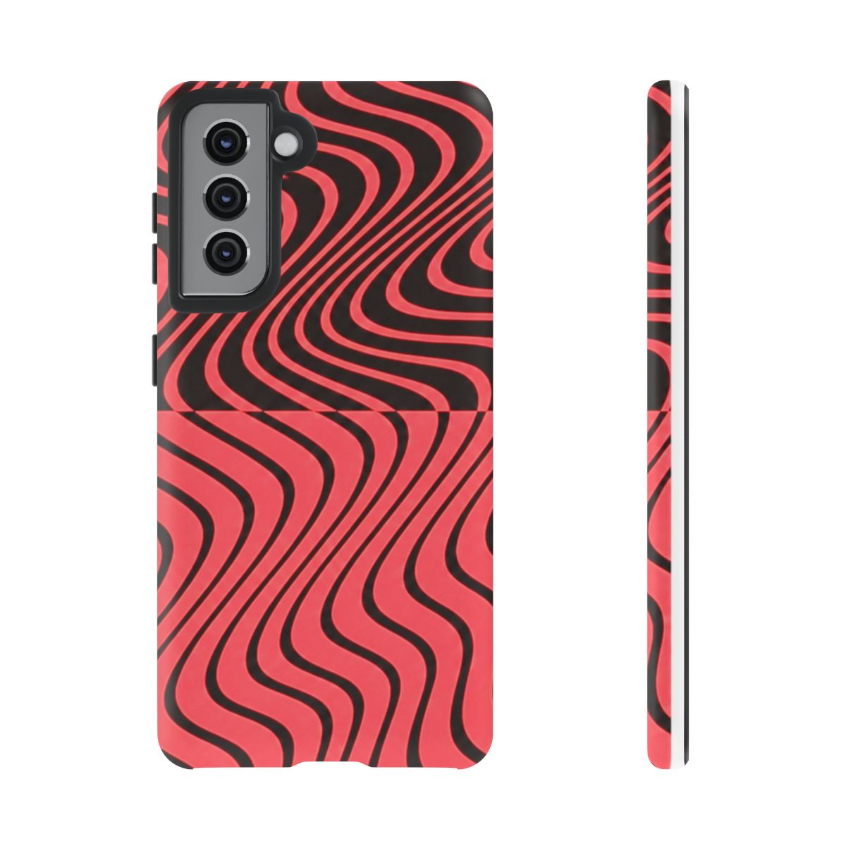 PewDiePie Wavy Pattern Phone Case - alternate angle 4, merchandise