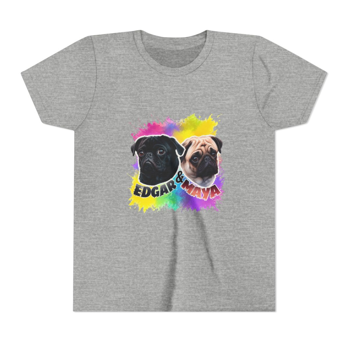 Edgar & Maya PewDiePie Pugs Classic Kids T Shirt 51
