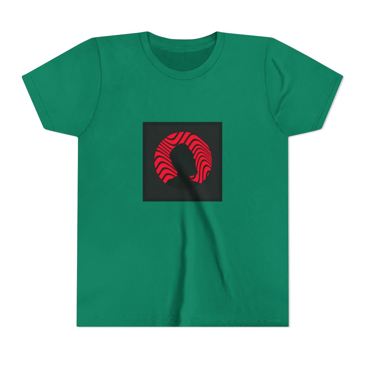 Pewdiepie silhouette minimal Kids T Shirt - alternate angle 4, merchandise