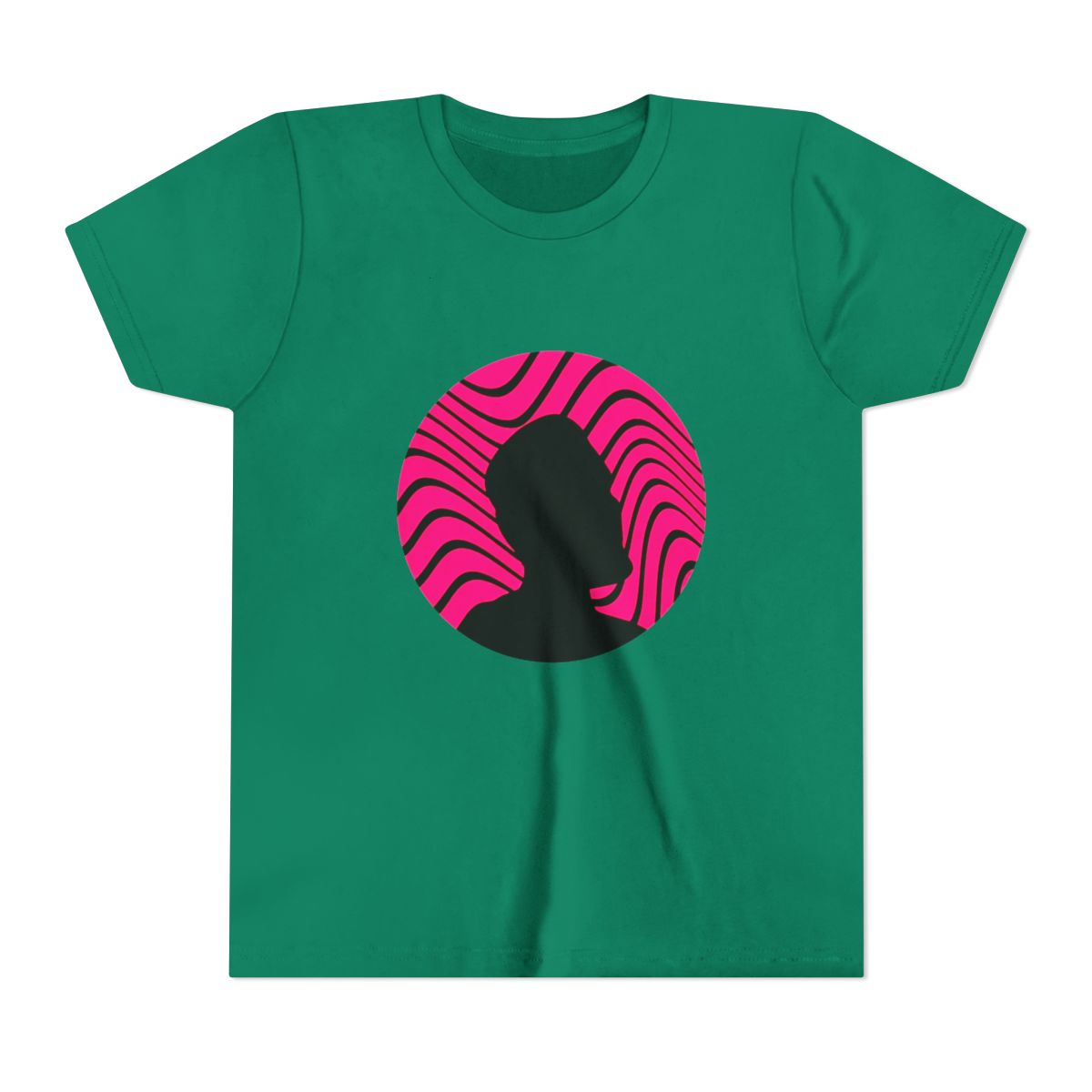 Pewdiepie silhouette minimal Kids T Shirt - alternate angle 2, merchandise