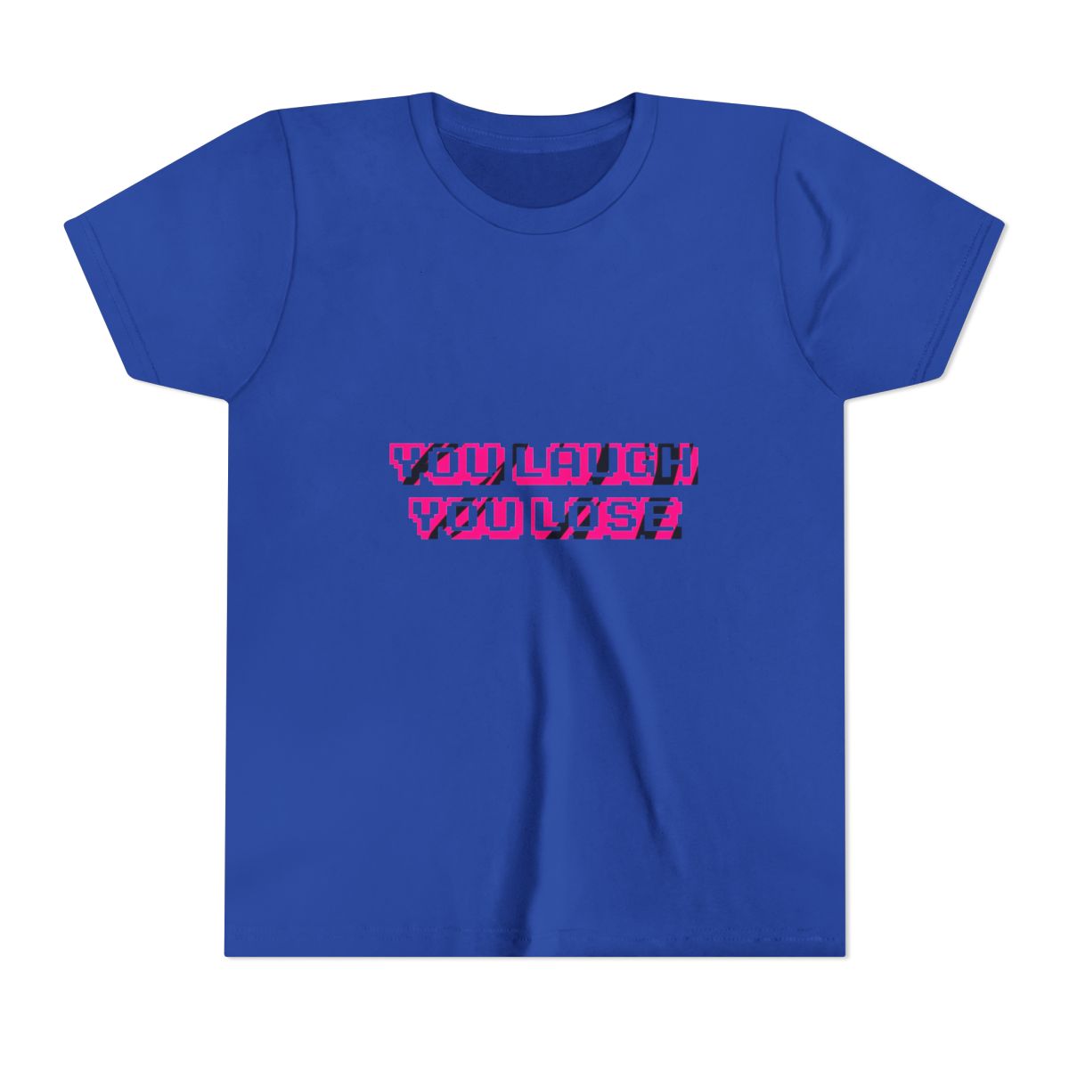 You Laugh You Lose Pewdiepie pewds Kids T Shirt - alternate angle 4, merchandise